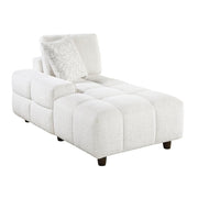 9067TPE*6LC1R 6-Piece Modular Sectional with Left Chaise, Console with Hidden Storage, Wireless Speakers, Wireless Chargers, Swivel Table Top, Reading Lights and Charging Ports - 9067TPE*6LC1R