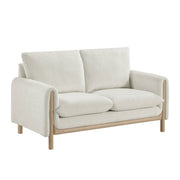 9069BEG*2 2pc Set: Sofa, Love - 9069BEG*2