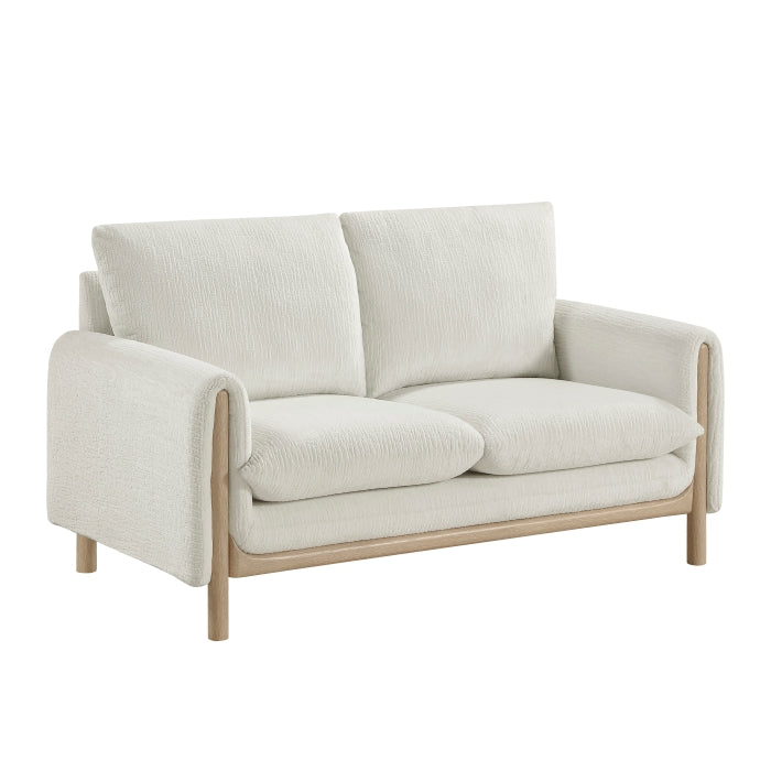 9069BEG*2 2pc Set: Sofa, Love - 9069BEG*2