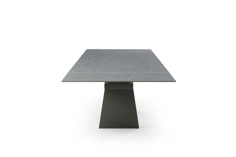 9087 Table Dark grey with 1254 chairs SET - p12871