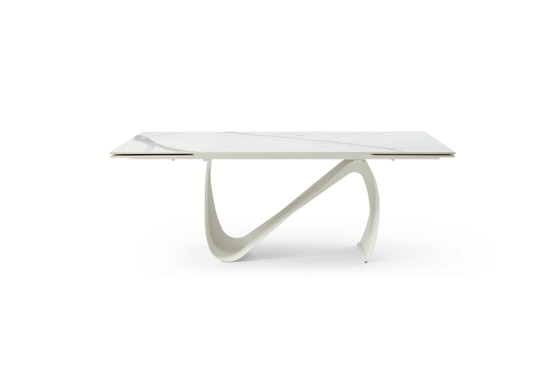 9087 Table White - i37528 - Lara Furniture
