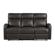 9147PUE-3 Double Reclining Sofa - 9147PUE-3