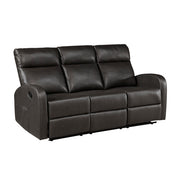 9147PUE-3 Double Reclining Sofa - 9147PUE-3