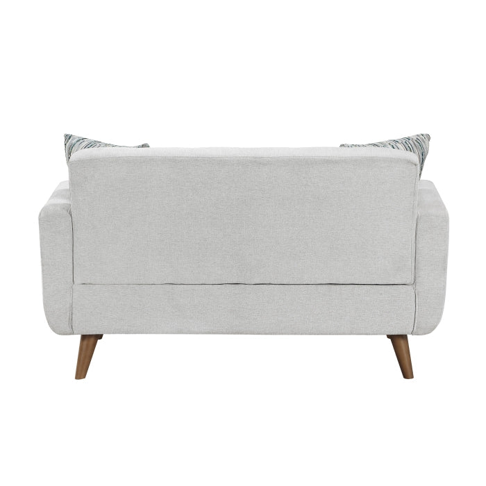 9149BEG*2L 2pc Set: 86'' Sofa, Love Seat - 9149BEG*2L