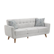 9149BEG*2M 2pc Set: 80'' Sofa, Love Seat - 9149BEG*2M