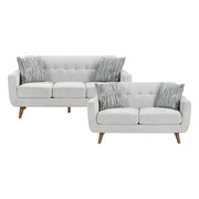 9149BEG*2S 2pc Set: 72'' Sofa, Love Seat - 9149BEG*2S