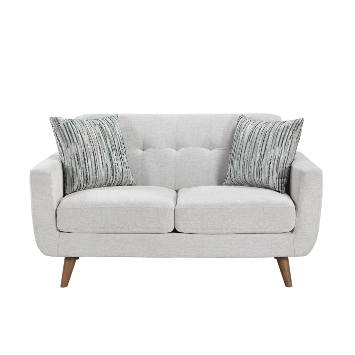 9149BEG*2S 2pc Set: 72'' Sofa, Love Seat - 9149BEG*2S