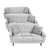 9149BEG-3L 86" Sofa - 9149BEG-3L