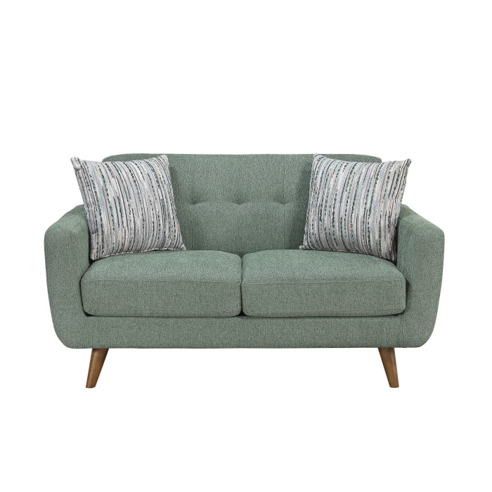 9149GRN-2 Love Seat - 9149GRN-2