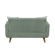 9149GRN*2L 2pc Set: 86'' Sofa, Love Seat - 9149GRN*2L