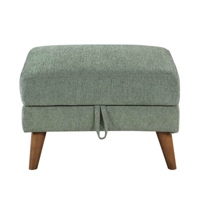 9149GRN-4 Storage Ottoman - 9149GRN-4