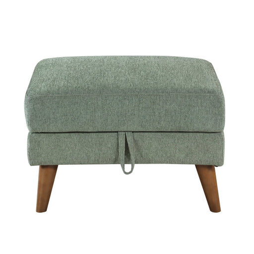 9149GRN-4 Storage Ottoman - 9149GRN-4