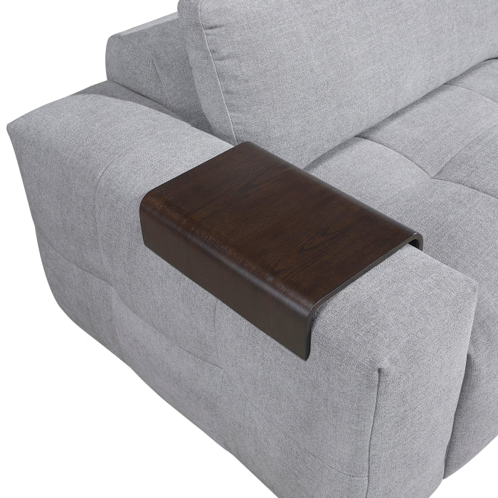 9155GY*51L1R (5)5-Piece Modular Sectional - 9155GY*51L1R