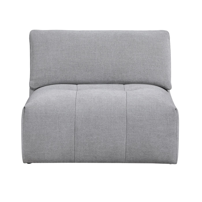 9155GY*51L1R (5)5-Piece Modular Sectional - 9155GY*51L1R