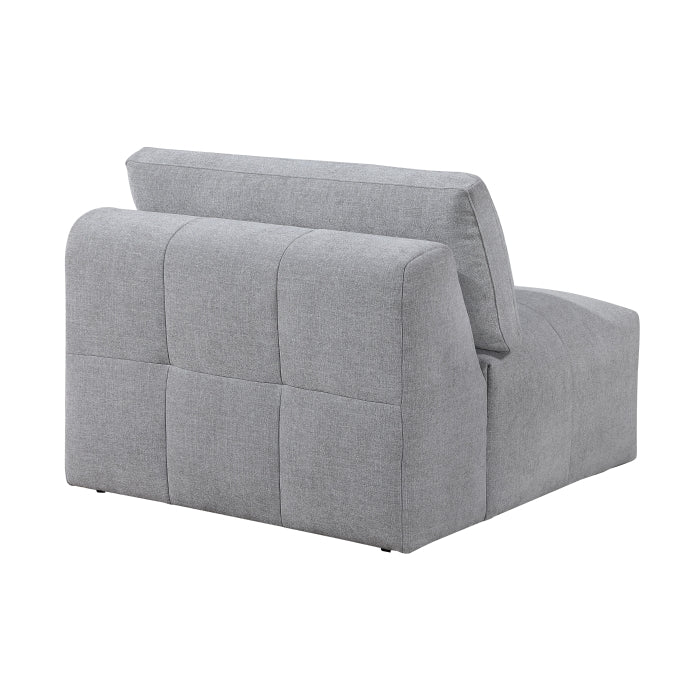 9155GY*51L1R (5)5-Piece Modular Sectional - 9155GY*51L1R