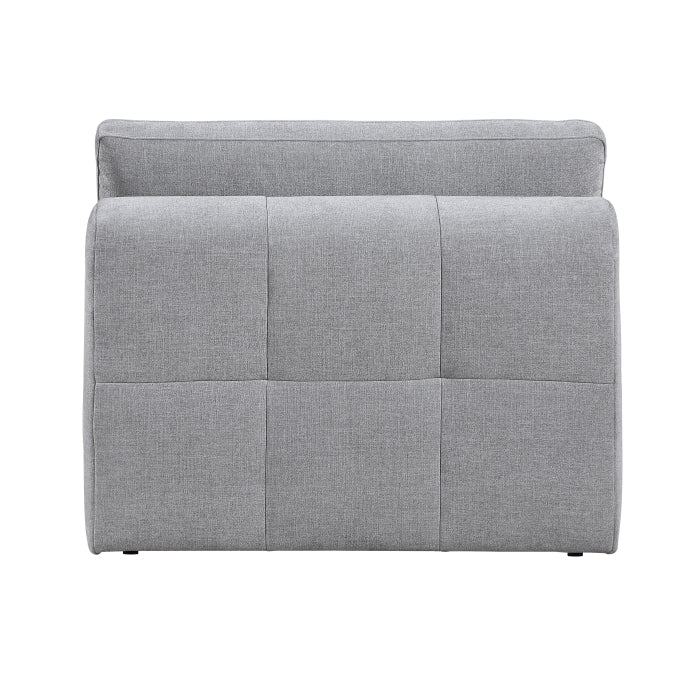 9155GY*51L1R (5)5-Piece Modular Sectional - 9155GY*51L1R