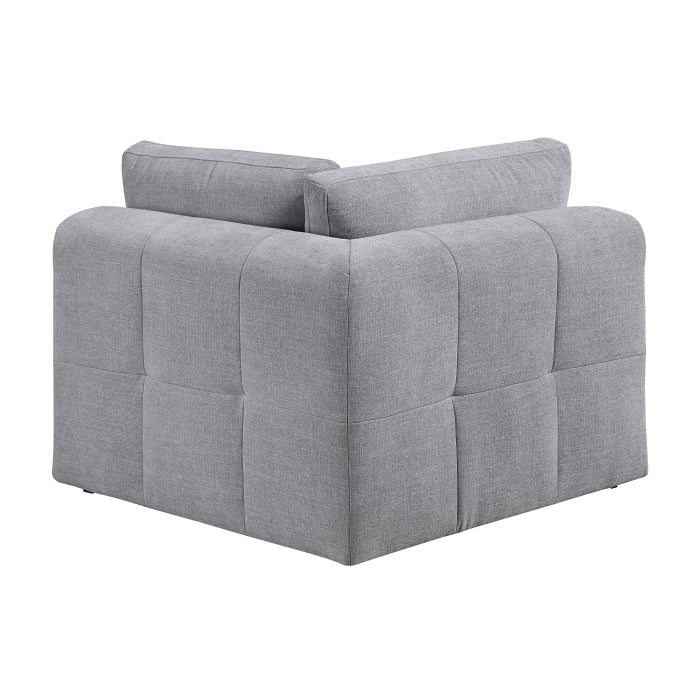 9155GY*51L1R (5)5-Piece Modular Sectional - 9155GY*51L1R