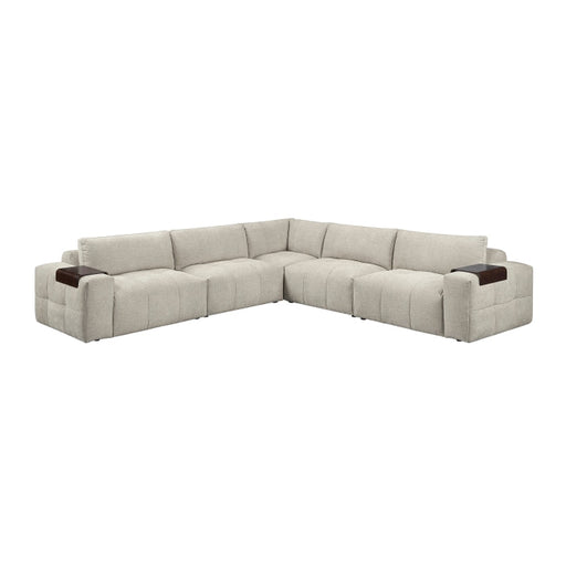 9155TP*51L1R (5)5-Piece Modular Sectional - 9155TP*51L1R