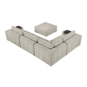 9155TP*51L1ROT (5)5-Piece Modular Sectional with Ottoman - 9155TP*51L1ROT