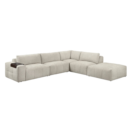 9155TP*51LOT (5)5-Piece Modular Sectional with Ottoman - 9155TP*51LOT