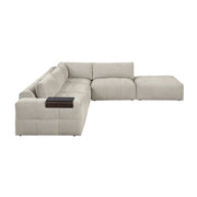 9155TP*51LOT (5)5-Piece Modular Sectional with Ottoman - 9155TP*51LOT