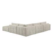 9155TP*51LOT (5)5-Piece Modular Sectional with Ottoman - 9155TP*51LOT
