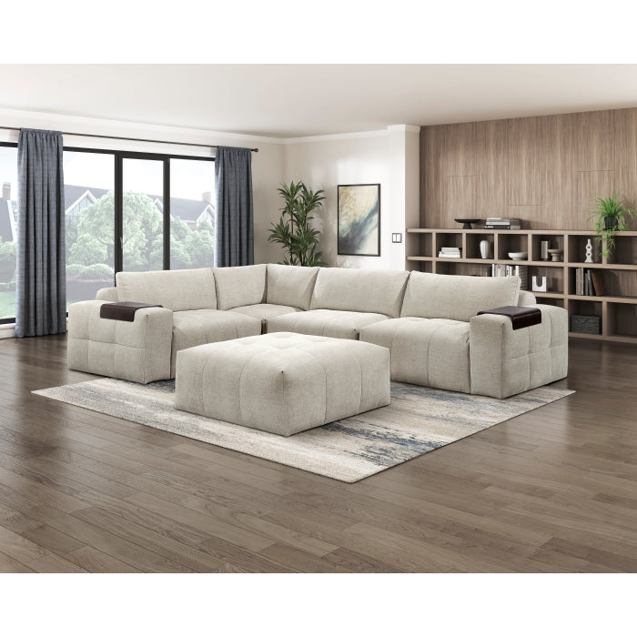 9155TP-OT Ottoman with caster - 9155TP-OT