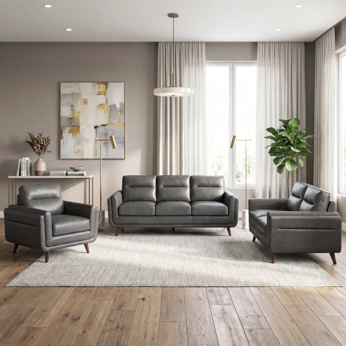 9169DGY-3 Sofa - 9169DGY-3