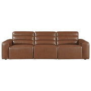 9170BRW-3PW* (3)Power Double Reclining Sofa - 9170BRW-3PW*