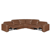9170BRW*5LRRRPW (5)5-Piece Modular Power Reclining Sectional - 9170BRW*5LRRRPW