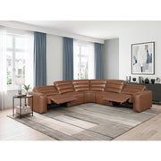 9170BRW*5LRRRPW (5)5-Piece Modular Power Reclining Sectional - 9170BRW*5LRRRPW