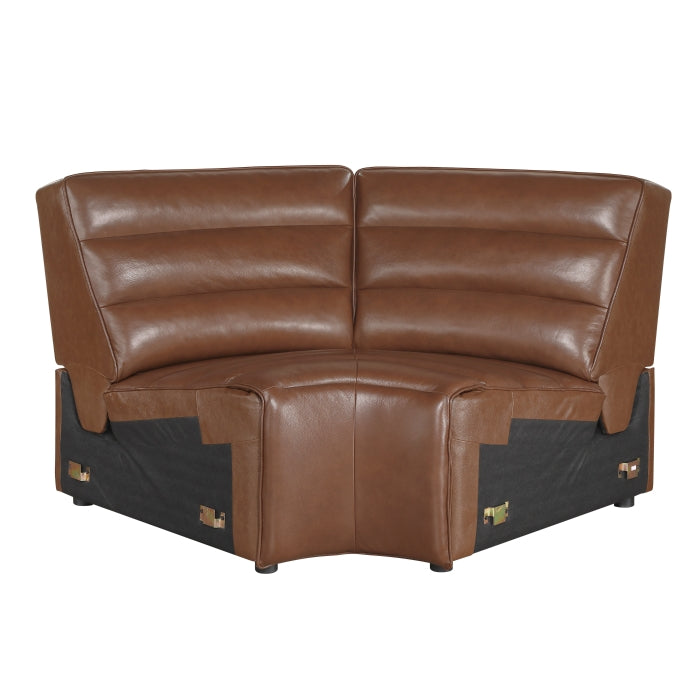 9170BRW-CR (4/5)Corner Seat - 9170BRW-CR