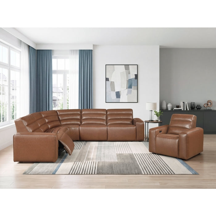 9170BRW-LRPW (1/5)Power Left Side Reclining Chair - 9170BRW-LRPW