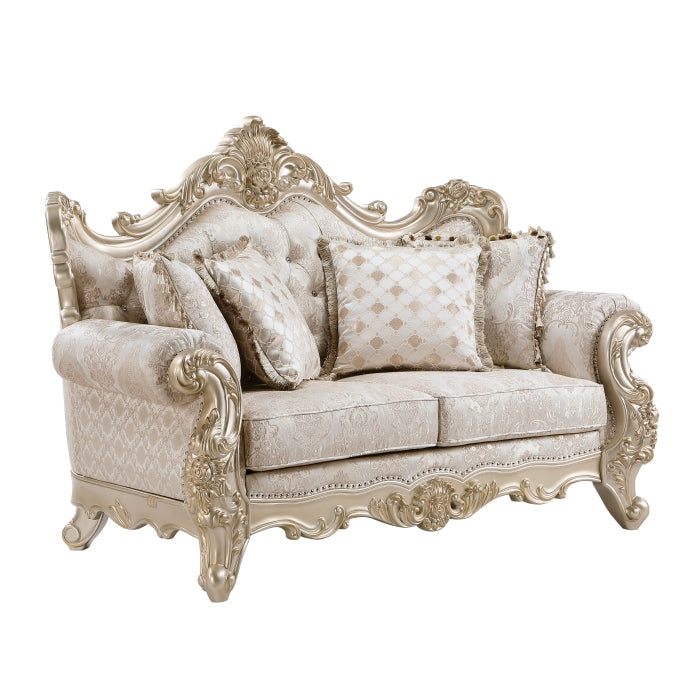 9178SVNBR-2 Love Seat - 9178SVNBR-2