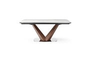9188 Table With 1287 Chairs Set - Lara FurnitureDining Room Set
