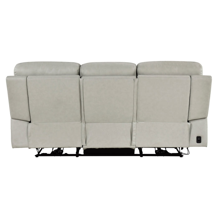 9199TPE-3PWH Power Double Reclining Sofa with Power Headrest - 9199TPE-3PWH