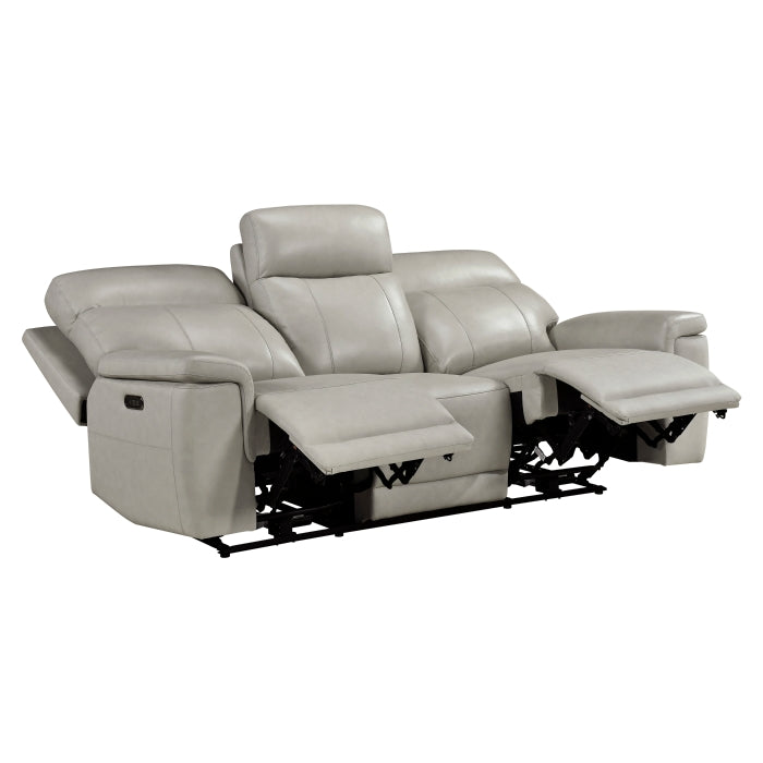 9199TPE-3PWH Power Double Reclining Sofa with Power Headrest - 9199TPE-3PWH