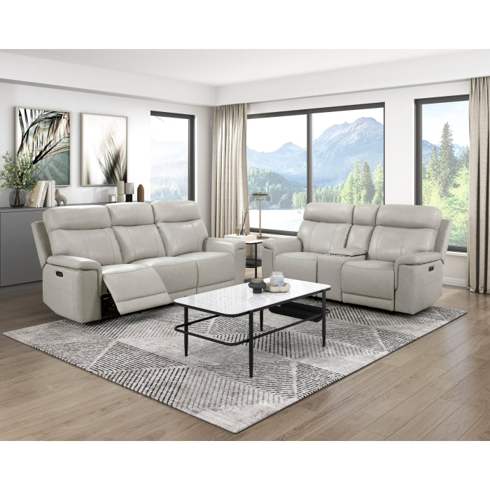 9199TPE-3PWH Power Double Reclining Sofa with Power Headrest - 9199TPE-3PWH