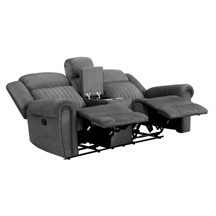 9204CC-2 Double Reclining Love Seat with Center Console - 9204CC-2