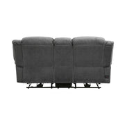 9204CC-2PW Power Double Reclining Love Seat with Center Console - 9204CC-2PW