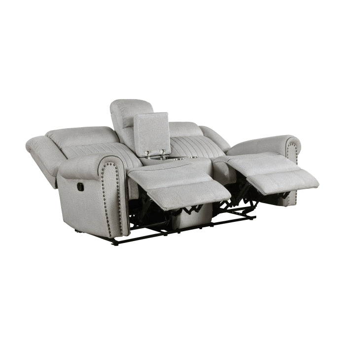 9204MT-2 Double Reclining Love Seat with Center Console - 9204MT-2