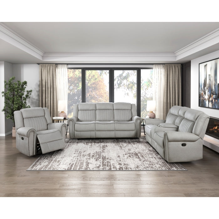 9204MT-2 Double Reclining Love Seat with Center Console - 9204MT-2