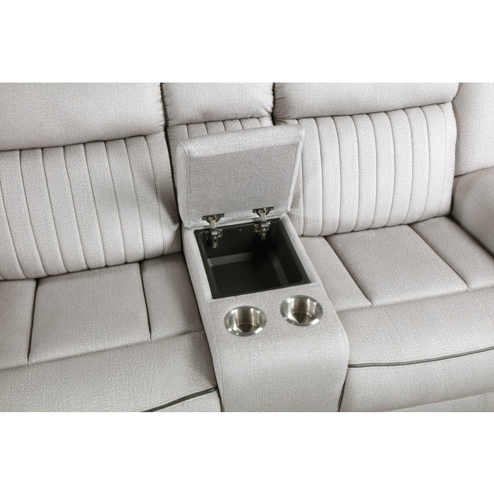 9204MT*2PW 2pc Set: Sofa, Love (Power) - 9204MT*2PW
