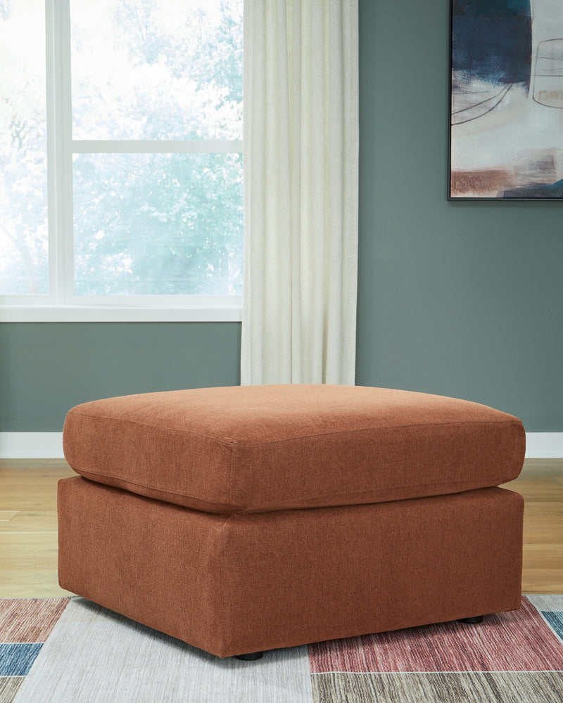 Modmax 5-Piece Sectional with Ottoman in Spice from Ashley - Lara Furniture