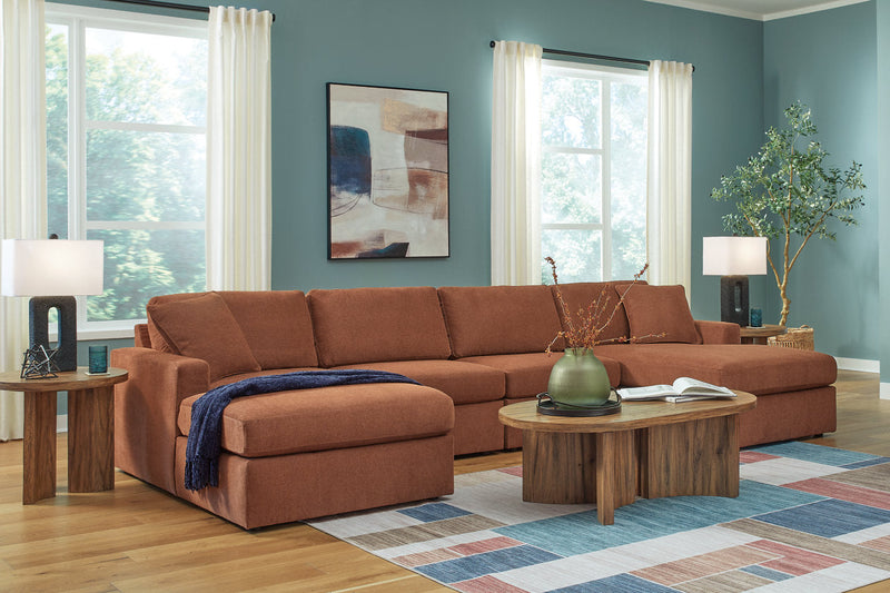 Modmax Spice 4-Piece Sectional with Chaise -  Ashley - Lara Furniture