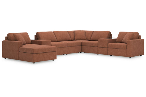 Modmax Spice 8-Piece Sectional with Chaise -   - Lara Furniture