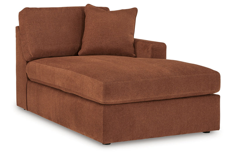 Modmax Spice 8-Piece Sectional with Audio System and Chaise -   - Lara Furniture