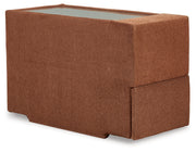 Modmax 6-Piece Sectional with Recliner in Spice from Ashley - Lara Furniture