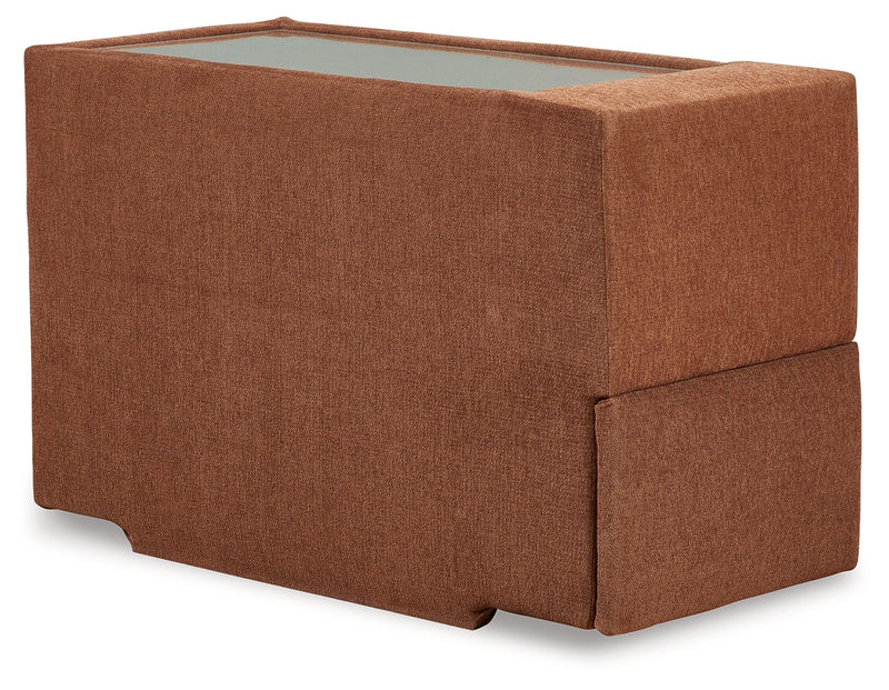 Modmax 6-Piece Sectional with Recliner in Spice from Ashley - Lara Furniture