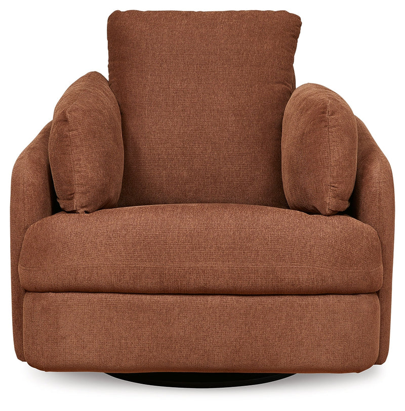 Modmax 5-Piece Sectional with Swivel Glider Recliner in Spice from Ashley - Lara Furniture